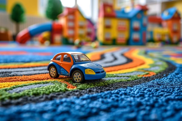 Tapis de jeu voiture pour enfants : trouvez le meilleur modèle chez la grande récré